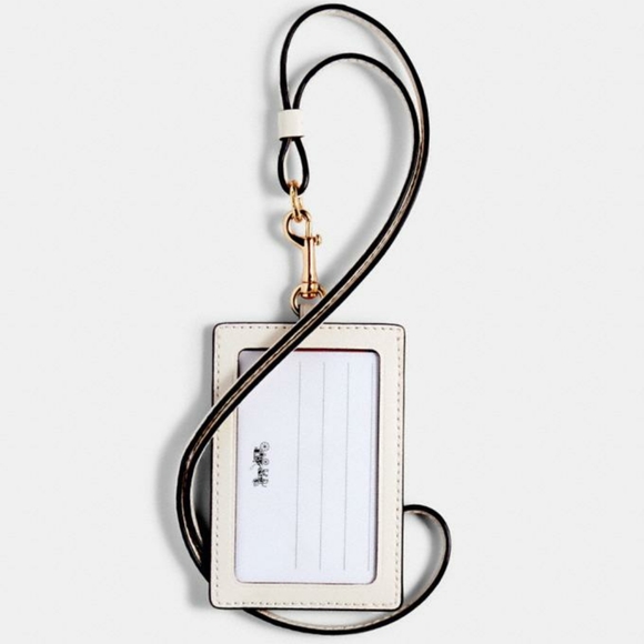 NWT | Coach Strawberry Print ID Lanyard - Picture 4 of 4